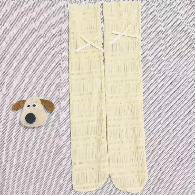 Socks Woman Summer Thin Middle Tube Casual Knit Sweet Pure Versatile White Socks High Tube Beautiful Leg Socks One Size
Socks Woman Summer Thin Middle Tube Casual Knit Sweet Pure Versatile White Socks High Tube Beautiful Leg Socks One Size