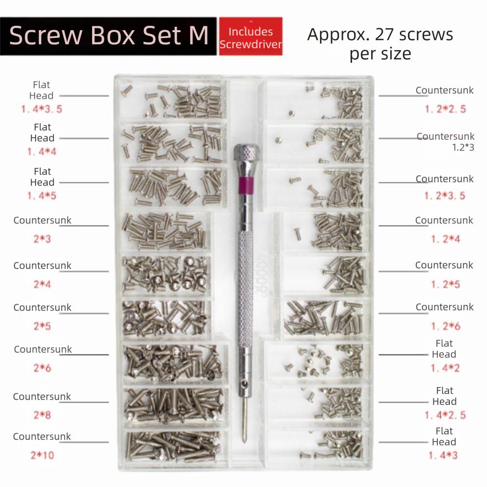 Silver Repair Tool Kit Cross Hardware Tools Nuts Screw Repair Tool Watch Repair Style B
Silver Repair Tool Kit Cross Hardware Tools Nuts Screw Repair Tool Watch Repair Style B