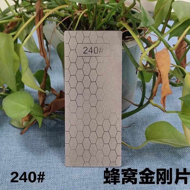 Новый профессиональный алмазный точильный камень 80-3000# для ножей, точильный камень, пластина, кухонный шеф-нож, точильный камень, сотовая структура 1pcs
Новый профессиональный алмазный точильный камень 80-3000# для ножей, точильный камень, пластина, кухонный шеф-нож, точильный камень, сотовая структура 1pcs