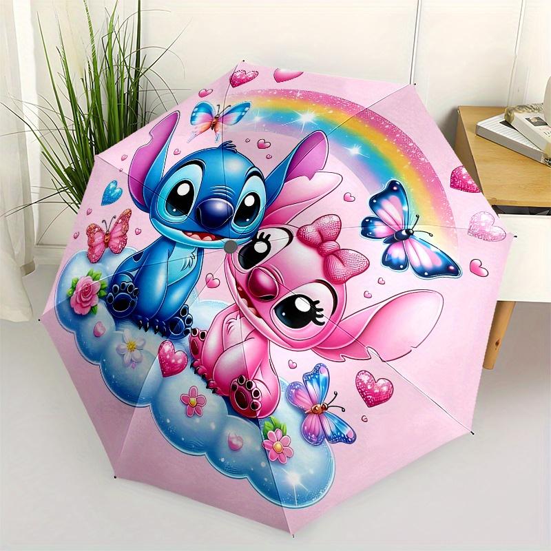 Stitch, Lilo Themed Automatic opening and closing folding umbrella, 8-rib windproof, compact travel design, suitable for all occasion | Fash
Stitch, Lilo Themed Automatic opening and closing folding umbrella, 8-rib windproof, compact travel design, suitable for all occasion | Fash