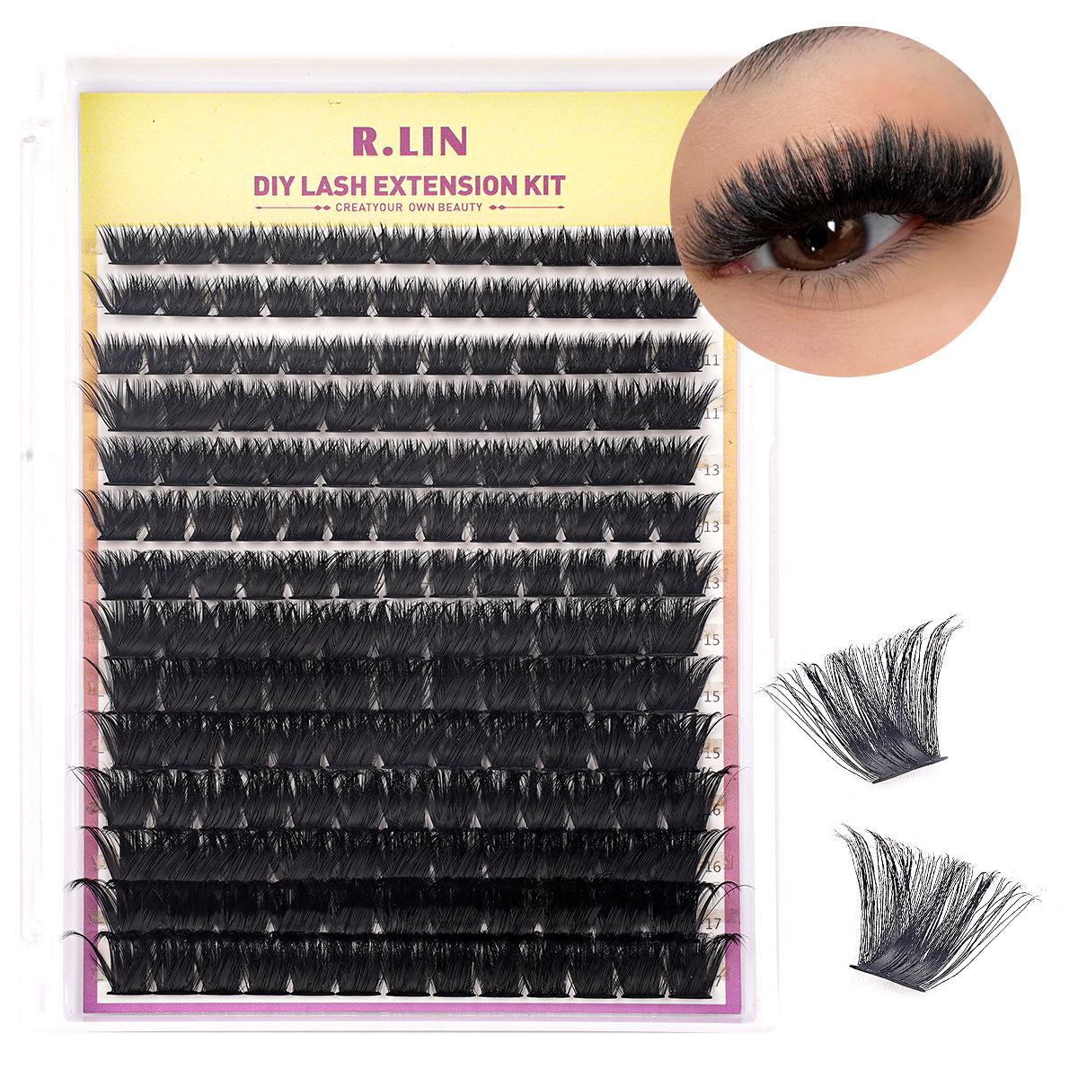 European Cross-border Mixed False Eyelashes - Dense Curl and Hot Melt Cluster Design
European Cross-border Mixed False Eyelashes - Dense Curl and Hot Melt Cluster Design