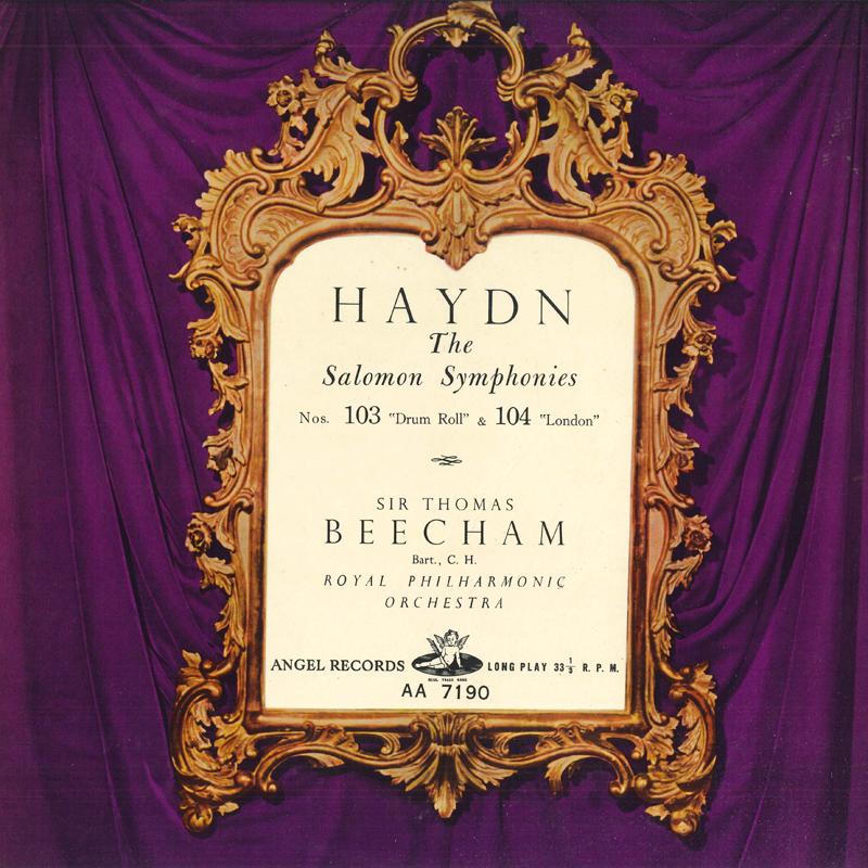 LP Record HAYDN, THOMAS BEECHAM, ROYAL PHILHA - Salomon Symphonies - Nos.103 drum AA7190 TOSHIBA Japan Classical Used
LP Record HAYDN, THOMAS BEECHAM, ROYAL PHILHA - Salomon Symphonies - Nos.103 drum AA7190 TOSHIBA Japan Classical Used