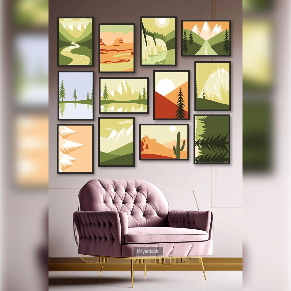 Add Energy to Your Walls with a 12-Piece Poster Set Featuring Gold Motivational Quotes
Add Energy to Your Walls with a 12-Piece Poster Set Featuring Gold Motivational Quotes