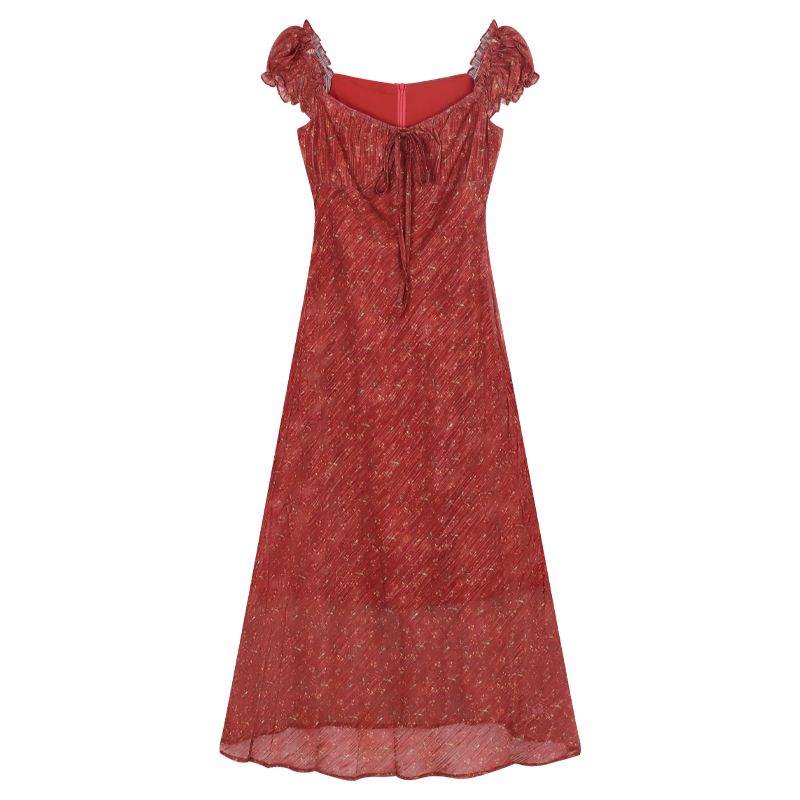 Red Summer Stylish Shoelace Slim Fit Package Hip Skirt Red L
Red Summer Stylish Shoelace Slim Fit Package Hip Skirt Red L