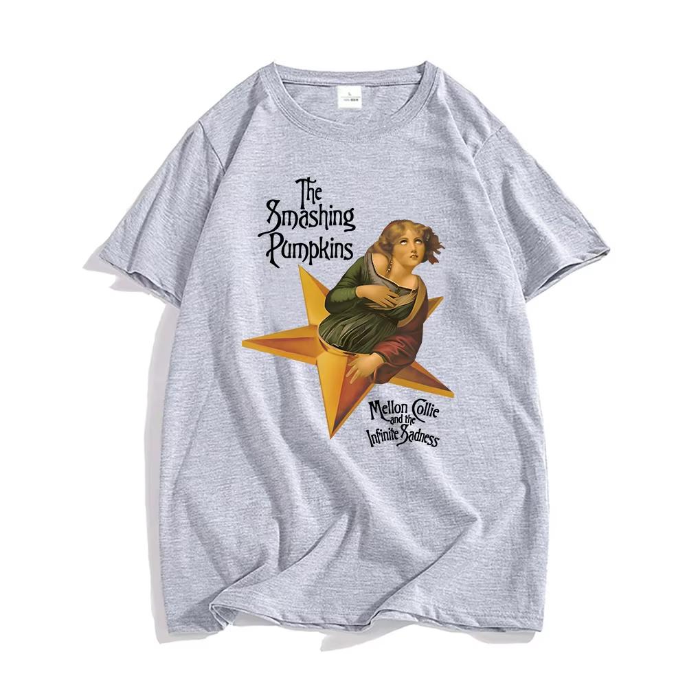Футболка Mellon Collie and The Infinite Sadness The Smashing Pumpkins Band Графічні футболки Вінтажна модна сорочка з принтом Бавовна 5XL
Футболка Mellon Collie and The Infinite Sadness The Smashing Pumpkins Band Графічні футболки Вінтажна модна сорочка з принтом Бавовна 5XL