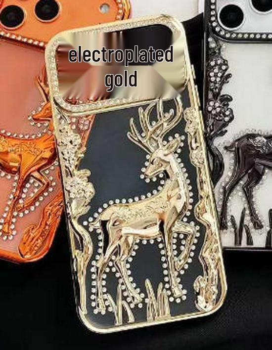 Electroplated 3D Flash Diamond Elk Case for iPhone 17 Pro Max & iPhone 16 iPhone 17 Pro
Electroplated 3D Flash Diamond Elk Case for iPhone 17 Pro Max & iPhone 16 iPhone 17 Pro