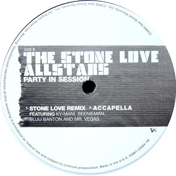 12inch Record STONE LOVE ALLSTARS KYMANI MARLEY Party In Session 63881335841 V2 2000 US Reggae Ska Dub Used
12inch Record STONE LOVE ALLSTARS KYMANI MARLEY Party In Session 63881335841 V2 2000 US Reggae Ska Dub Used