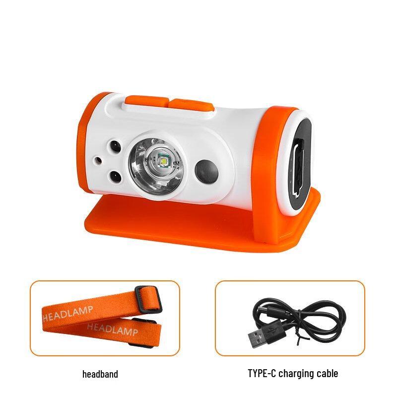 Nufeng Smart Sensor Hand Wave Headlamp 2-Pack (White Orange)
Nufeng Smart Sensor Hand Wave Headlamp 2-Pack (White Orange)
