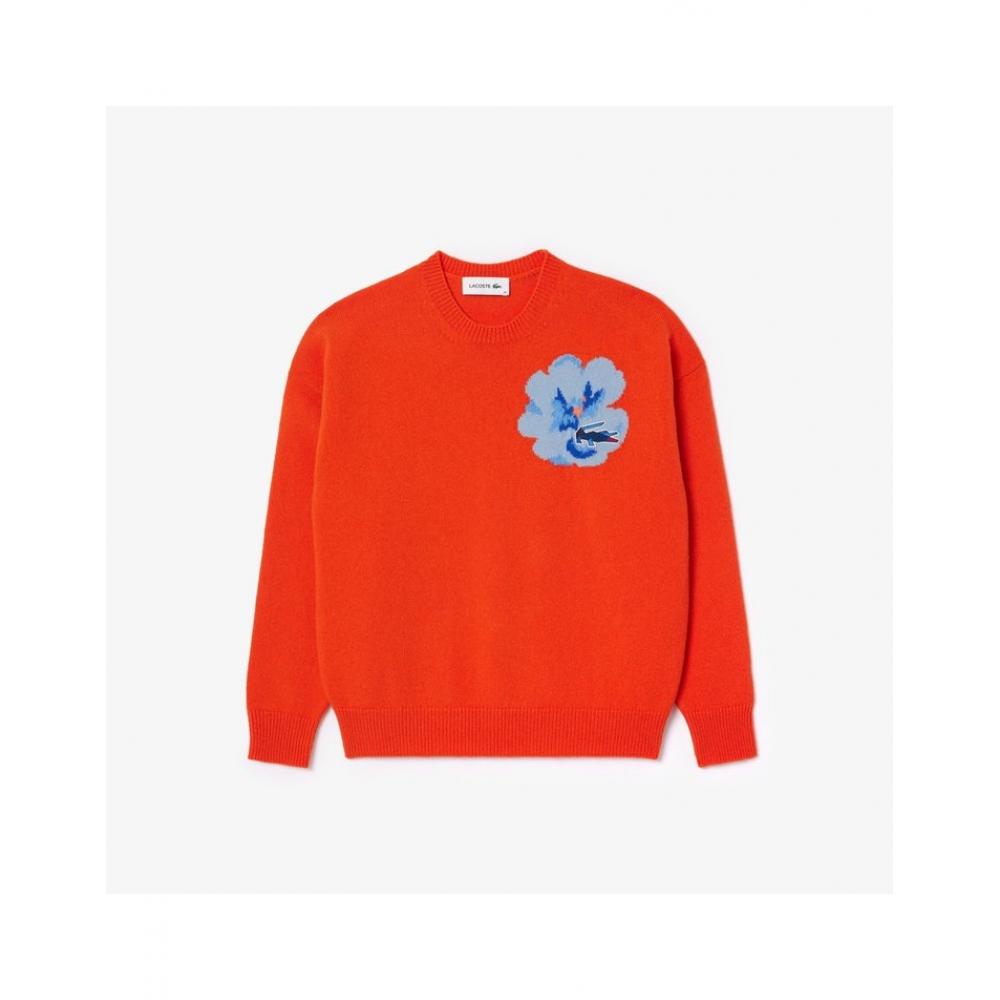 Lacoste Женский свитер с круглым вырезом и цветочным принтом Croc Af7028 54n P40 034
Lacoste Женский свитер с круглым вырезом и цветочным принтом Croc Af7028 54n P40 034
