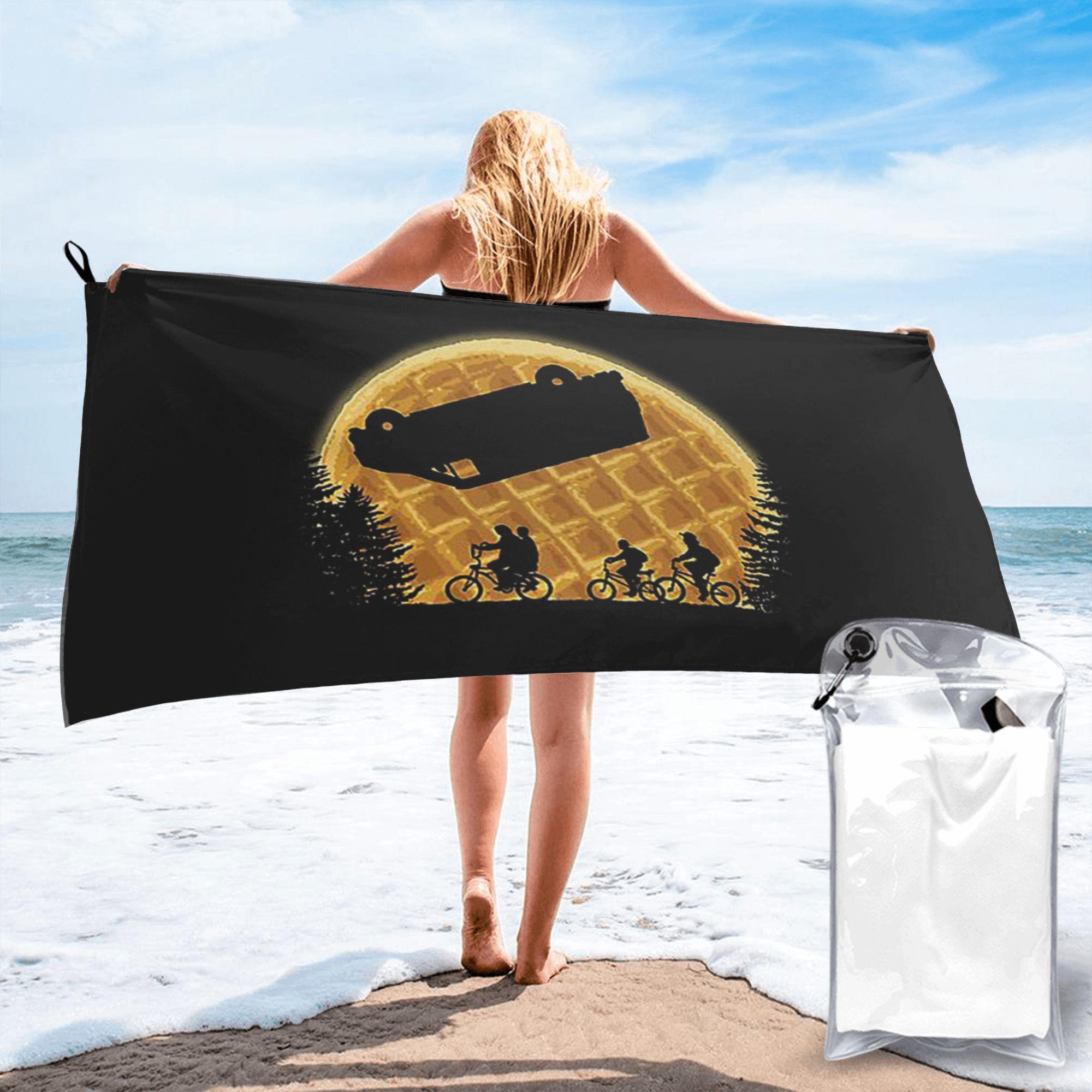 Stranger Moon Beach Towel Soft Microfiber Quick Dry Absorbent Quick Towels For Bath W30*H60(CM)
Stranger Moon Beach Towel Soft Microfiber Quick Dry Absorbent Quick Towels For Bath W30*H60(CM)