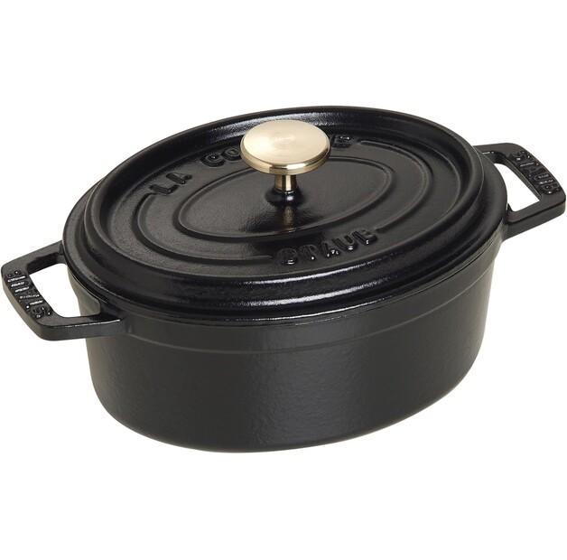 Кокотница Zwilling Staub, овальная, 19,2×14,2 см, чёрная, 600 мл (40509-478-0)
Кокотница Zwilling Staub, овальная, 19,2×14,2 см, чёрная, 600 мл (40509-478-0)