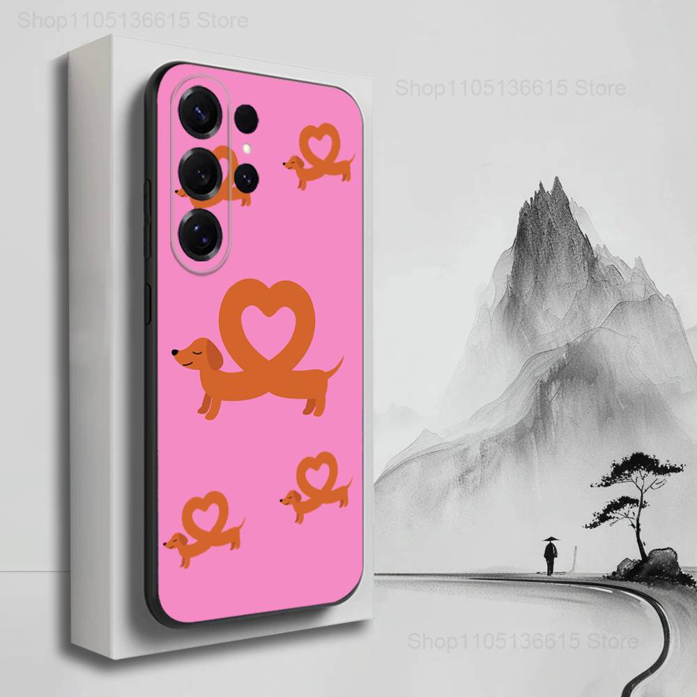 Cartoon Art Dachshund Dog Phone Case For Samsung S9,S10,S20,S10,S21,S25,S24,S23,Ultra,FE,Plus,Lite,Soft Silicone Black Cover SamsungS24plus
Cartoon Art Dachshund Dog Phone Case For Samsung S9,S10,S20,S10,S21,S25,S24,S23,Ultra,FE,Plus,Lite,Soft Silicone Black Cover SamsungS24plus