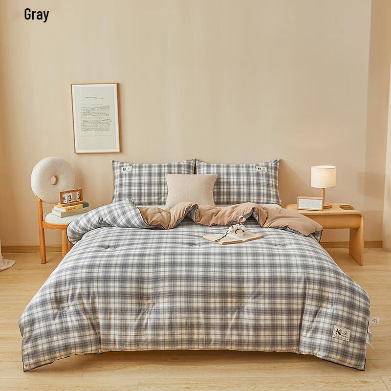 Xinjiang Cotton Yarn-Dyed Quilt
Xinjiang Cotton Yarn-Dyed Quilt