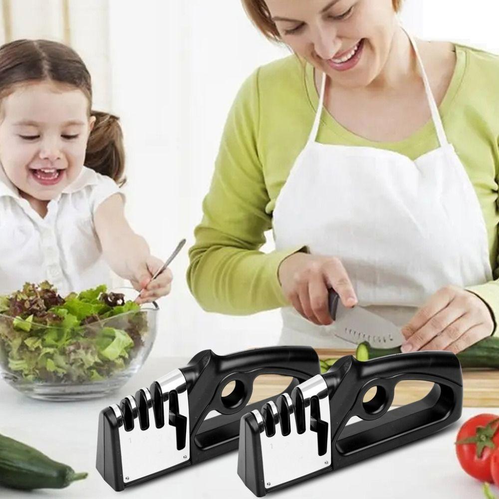 Handheld Cutter Sharpener Stainless Steel Sharpening Tool Portable Kitchen Cutter Accessories
Handheld Cutter Sharpener Stainless Steel Sharpening Tool Portable Kitchen Cutter Accessories