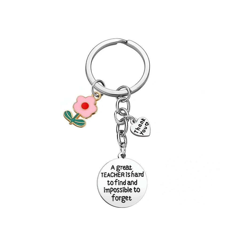 Flower Stainless Steel Keychain Heart Backpack Pendant Teachers Day Teacher Grateful Best Friend Graduation Gift Keychain for Backpack Bag Pendant 3*3CM
Flower Stainless Steel Keychain Heart Backpack Pendant Teachers Day Teacher Grateful Best Friend Graduation Gift Keychain for Backpack Bag Pendant 3*3CM