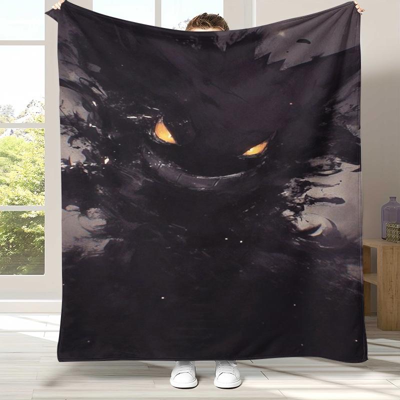 Gengar Pokemon Cartoon Ectoplasma Flannel Blanket,Ultra Soft Warm Plush Throw for Home Bedroom Bed Sofa Cover Picnic gift 75x90cm
Gengar Pokemon Cartoon Ectoplasma Flannel Blanket,Ultra Soft Warm Plush Throw for Home Bedroom Bed Sofa Cover Picnic gift 75x90cm