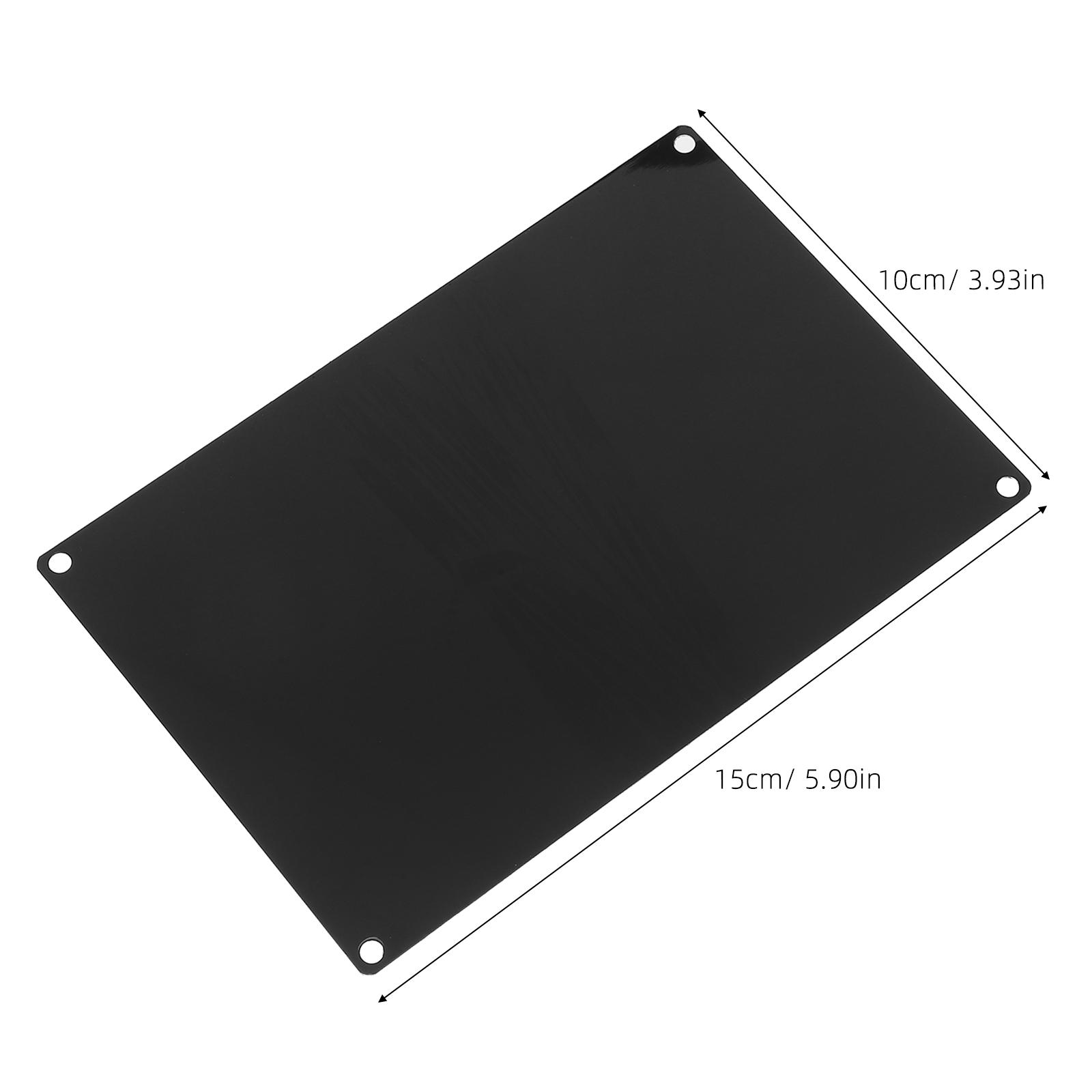 10pcs Aluminum Alloy Blank Tags 15X10Cm Black Metal Engraving Plates For Equipment Nameplate Diy Craft Signage Stamping Blanks чорний
10pcs Aluminum Alloy Blank Tags 15X10Cm Black Metal Engraving Plates For Equipment Nameplate Diy Craft Signage Stamping Blanks чорний