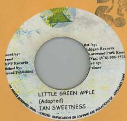 7inch Record IAN SWEETNESS Little Green Apples NONE R.P.P. Records Jamaica Reggae Ska Dub Used
7inch Record IAN SWEETNESS Little Green Apples NONE R.P.P. Records Jamaica Reggae Ska Dub Used