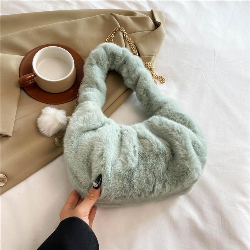 Мила французька трендова плюшева сумка-пельмень 2024 осінь нова висока цінність проста модна сумка на плече/месенджер зелений
Мила французька трендова плюшева сумка-пельмень 2024 осінь нова висока цінність проста модна сумка на плече/месенджер зелений