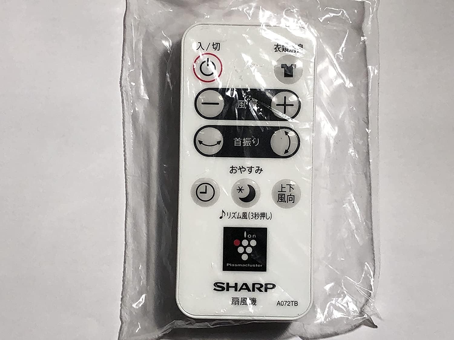 Пульт дистанционного управления вентилятором SHARP 2146380076 
Пульт дистанционного управления вентилятором SHARP 2146380076