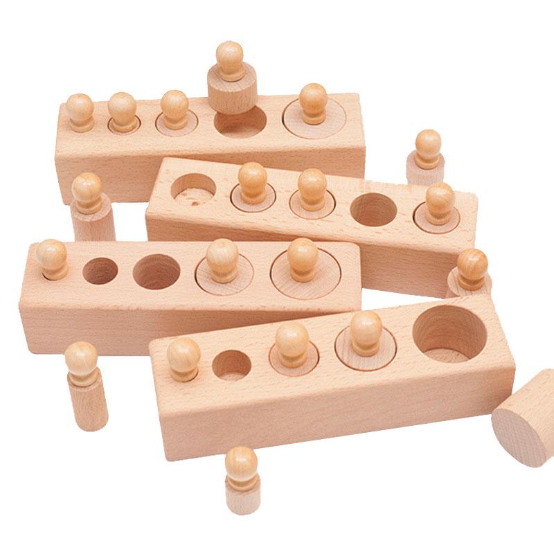 Colorful Cylinder Socket Matching Puzzle Game Kids Color and Shape Sensory Toy Children Montessori Educational Wooden Toys
Colorful Cylinder Socket Matching Puzzle Game Kids Color and Shape Sensory Toy Children Montessori Educational Wooden Toys