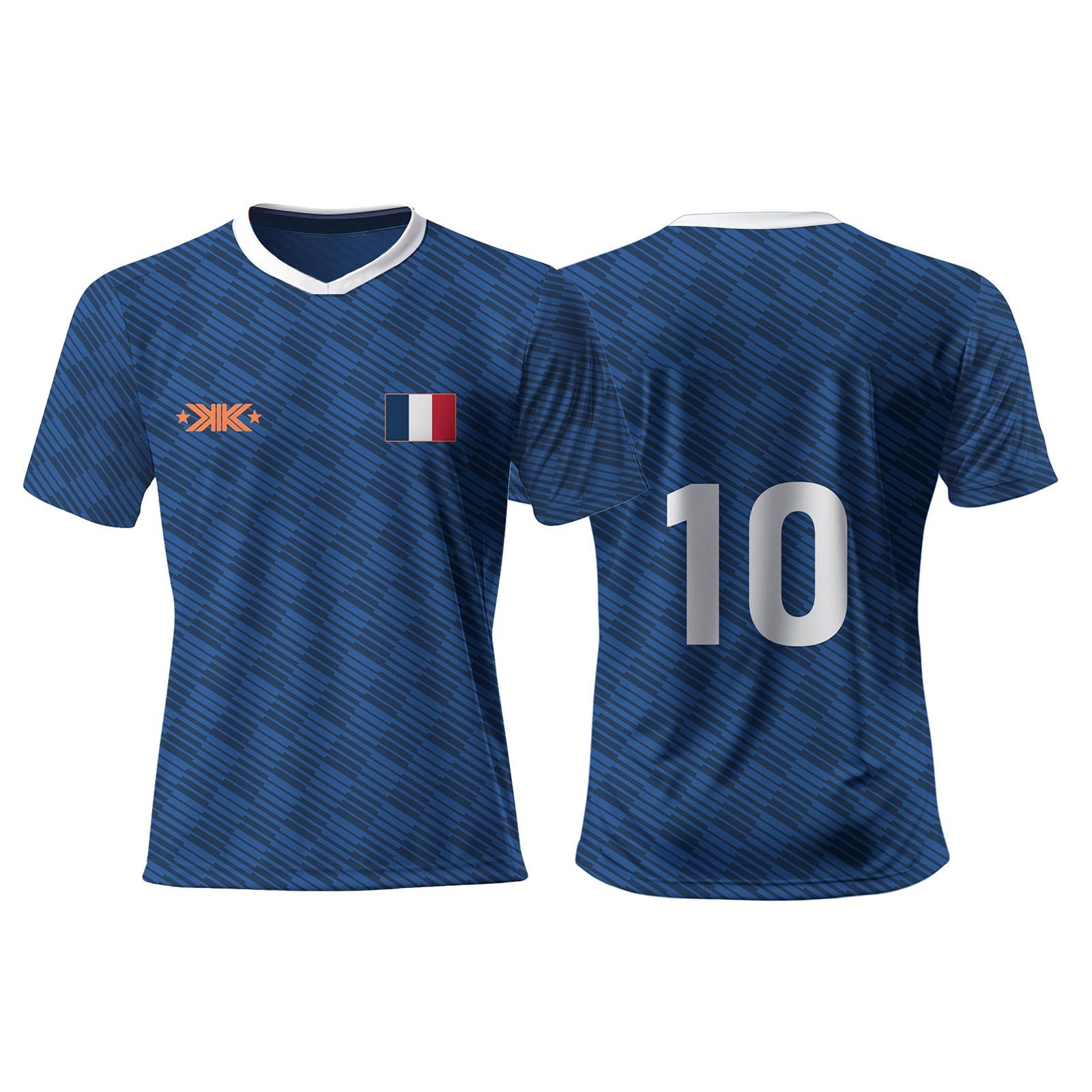 Men s Soccer Jersey with Number and Flag Print Short Sleeve Crew Neck Lightweight Athletic Top for Sports Training XXL тёмно-синий
Men s Soccer Jersey with Number and Flag Print Short Sleeve Crew Neck Lightweight Athletic Top for Sports Training XXL тёмно-синий