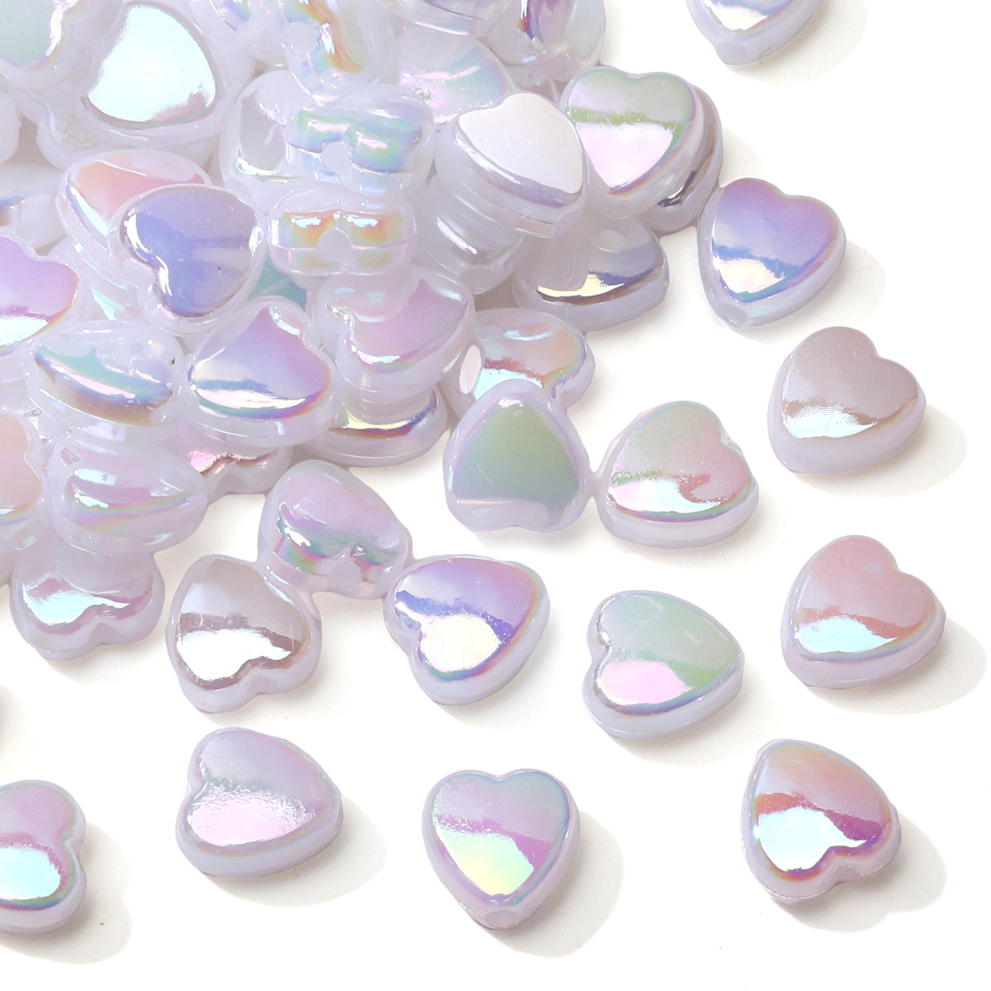 100 шт. Акриловые разноцветные бусины в форме сердца для изготовления ожерелий, браслетов, серег, ювелирных изделий, аксессуары для рукоделия белый
100 шт. Акриловые разноцветные бусины в форме сердца для изготовления ожерелий, браслетов, серег, ювелирных изделий, аксессуары для рукоделия белый