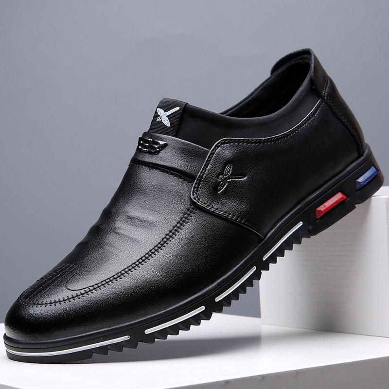 Spring and Autumn new men s shoes genuine leather business casual shoes men s Korean version breathable soft-soled leather shoes soft-faced middl 38
Spring and Autumn new men s shoes genuine leather business casual shoes men s Korean version breathable soft-soled leather shoes soft-faced middl 38