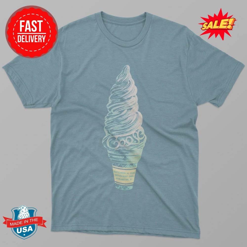Goose Burlington Vermont 2025 At Waterfront Park On Sept 14 Big Ice Cream Tee Unisex T-Shirt XXXXL
Goose Burlington Vermont 2025 At Waterfront Park On Sept 14 Big Ice Cream Tee Unisex T-Shirt XXXXL