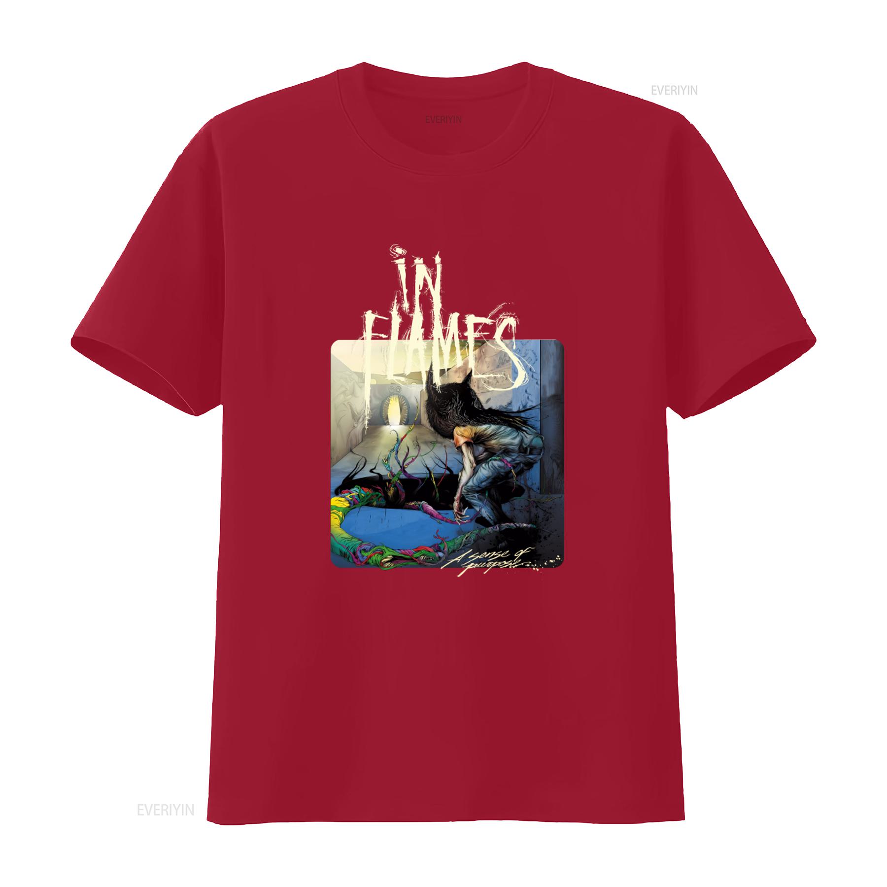IN FLAMES A SENSE OF PURPOSE Cotton T shirt All Sizes S 4XL VN1005 vintage Washed graphic Unisex streetwear homme fashion S
IN FLAMES A SENSE OF PURPOSE Cotton T shirt All Sizes S 4XL VN1005 vintage Washed graphic Unisex streetwear homme fashion S