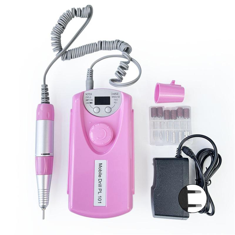 Electric Nail Polishing Machine Portable Mini Rechargeable 35000RMP Low Noise Nail File Machine EU PLUG рожевий
Electric Nail Polishing Machine Portable Mini Rechargeable 35000RMP Low Noise Nail File Machine EU PLUG рожевий