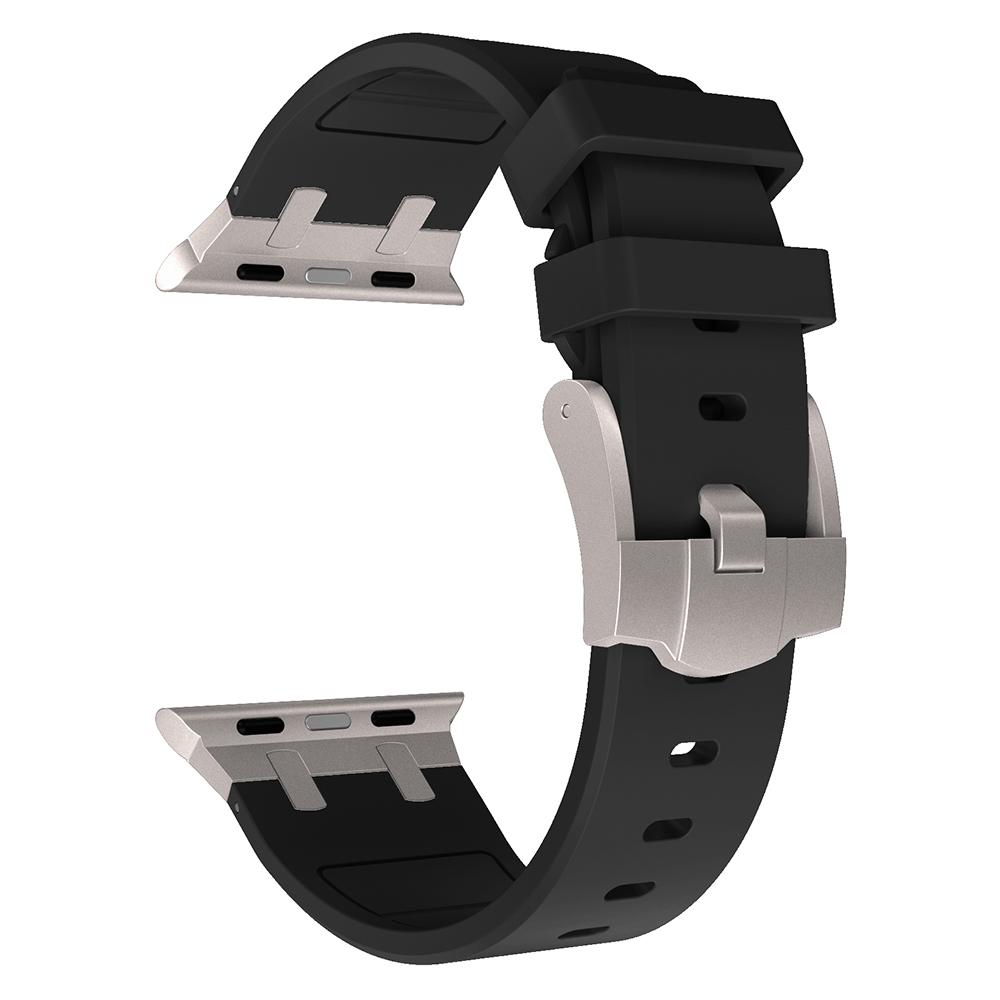 For Apple Watch 10 46mm/Ultra 2/Ultra 49mm/9 8 7 45mm/SE (2023) SE (2022) SE 6 5 4 44mm/3 2 1 42mm Liquid Silicone Band Titanium Blue
For Apple Watch 10 46mm/Ultra 2/Ultra 49mm/9 8 7 45mm/SE (2023) SE (2022) SE 6 5 4 44mm/3 2 1 42mm Liquid Silicone Band Titanium Blue