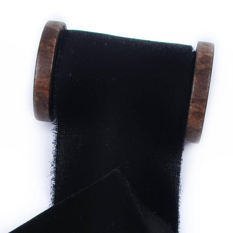 5pcs 4/6cm Width Handmade Frayed Edge Velvet Ribbon with Wood Spool Wedding Invitation Bouquets Sheer Fringe Ribbon Craft 4cmx1M-5pcs
5pcs 4/6cm Width Handmade Frayed Edge Velvet Ribbon with Wood Spool Wedding Invitation Bouquets Sheer Fringe Ribbon Craft 4cmx1M-5pcs
