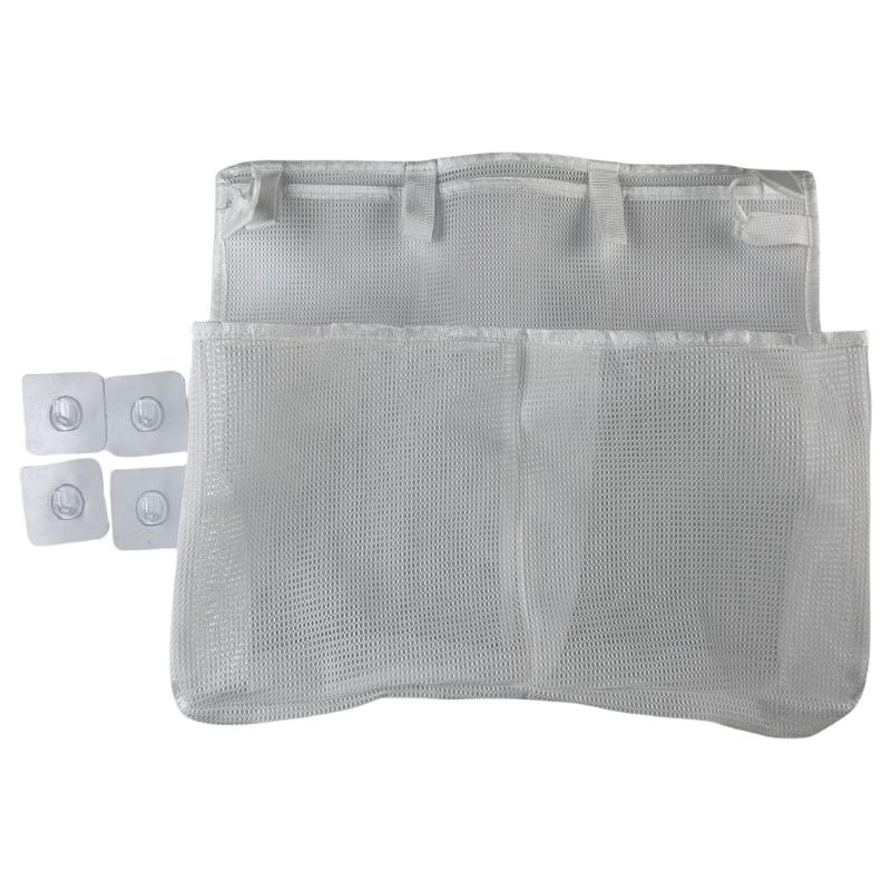 2 Level Waterproof Bathroom Hanging Bag for Kids Items Sturdy Nylon Mesh With Drainage Fasteners Included 1
2 Level Waterproof Bathroom Hanging Bag for Kids Items Sturdy Nylon Mesh With Drainage Fasteners Included 1