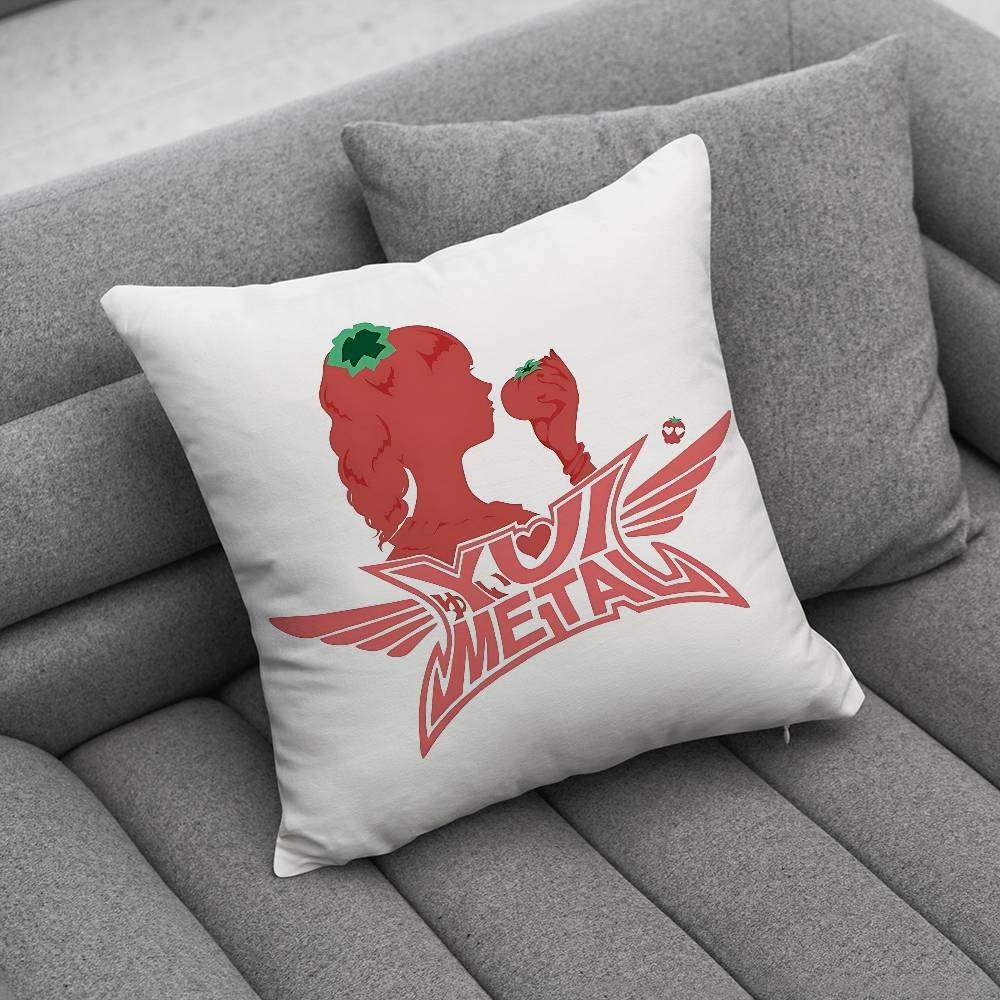 BBabymetal Metal Forth Pin Pillow Case Pillowcase Home Sofa Cushions Car Cushions Pillowcover Office Pillowshell Pillow 30x30cm
BBabymetal Metal Forth Pin Pillow Case Pillowcase Home Sofa Cushions Car Cushions Pillowcover Office Pillowshell Pillow 30x30cm