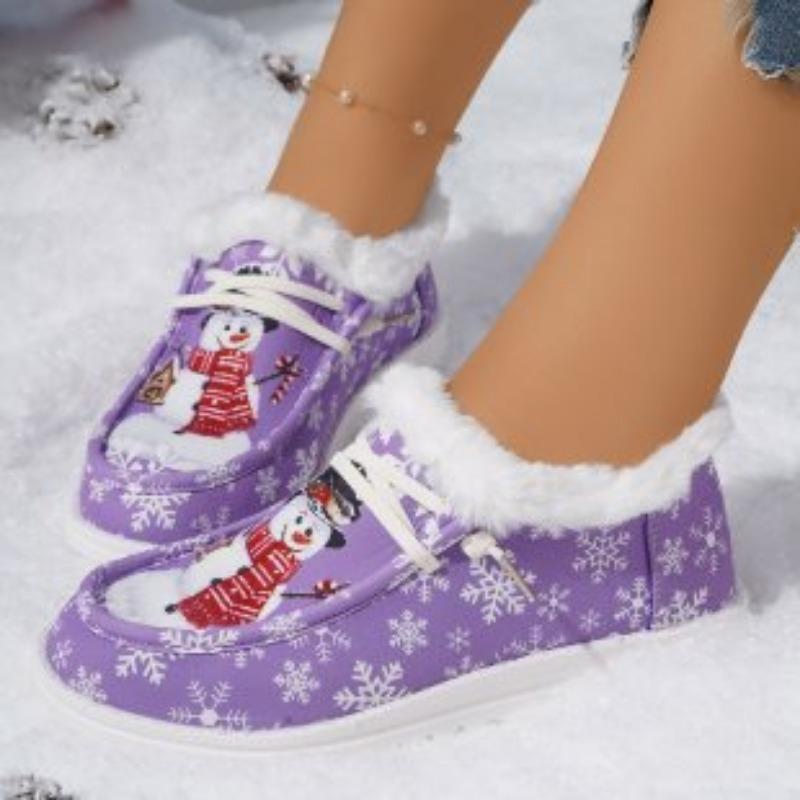 Women s Christmas Pattern Large Size Soft Sole Winter Warm Fur Snow Boots Padded Lined Ankle Boots Non Slip Hiking Casual Sports Cotton Boots 36 лавандовый
Women s Christmas Pattern Large Size Soft Sole Winter Warm Fur Snow Boots Padded Lined Ankle Boots Non Slip Hiking Casual Sports Cotton Boots 36 лавандовый