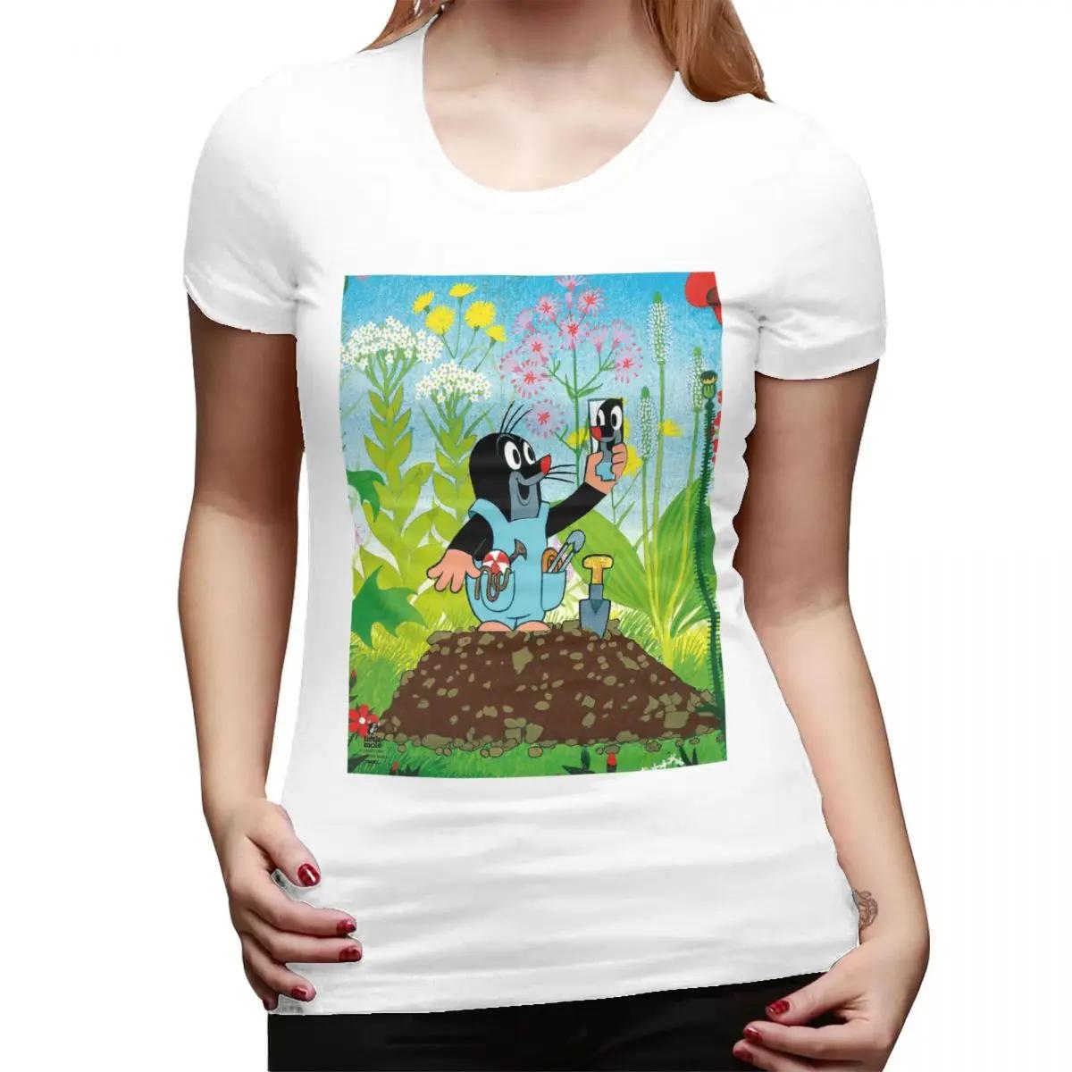 Mole Happy Krtek TShirt for Women Crew Neck Streetwear T Shirts Womens Short Sleeve Summer Clothes Tops S
Mole Happy Krtek TShirt for Women Crew Neck Streetwear T Shirts Womens Short Sleeve Summer Clothes Tops S