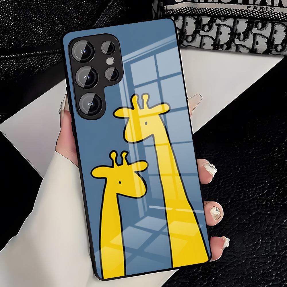 Cute Giraffe Phone Case For Samsung S26 S25 Plus S20 S20 Plus S22 Ultra S23 FE S21 Plus S21 Ultra Glass Cover Samsung S20 FE
Cute Giraffe Phone Case For Samsung S26 S25 Plus S20 S20 Plus S22 Ultra S23 FE S21 Plus S21 Ultra Glass Cover Samsung S20 FE