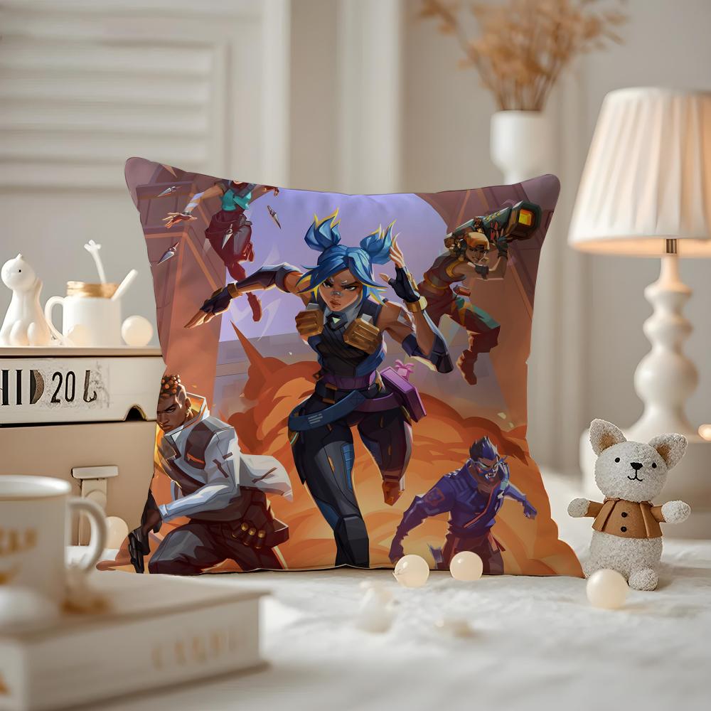 HOT Game VVALORANT Cushion Cover Antidustmite Pillowcase Invisible zipper silky short plush Sofa cushion cover 30X30cm
HOT Game VVALORANT Cushion Cover Antidustmite Pillowcase Invisible zipper silky short plush Sofa cushion cover 30X30cm