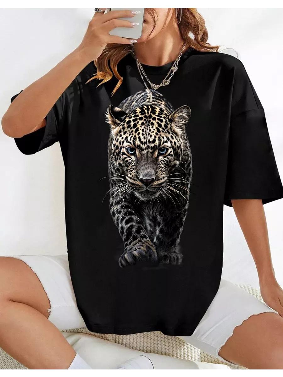 T-shirt with glowing Leopard print 2XL
T-shirt with glowing Leopard print 2XL