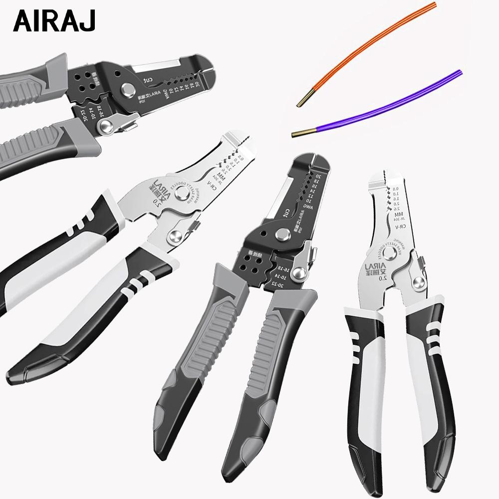 AIRAJ Multifunctional Wire Stripping Pliers, Industrial Grade Household Decoration Tools, Anti Slip And Durable Hardware Tools
AIRAJ Multifunctional Wire Stripping Pliers, Industrial Grade Household Decoration Tools, Anti Slip And Durable Hardware Tools