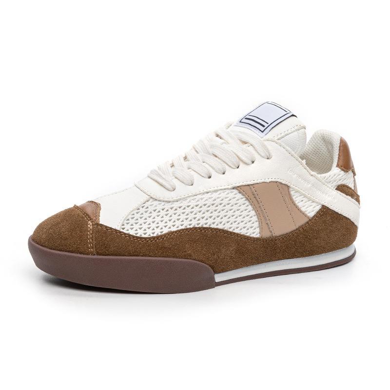 Women s Maillard style new retro leather spring and summer flat-bottomed mesh casual board shoes 34 коричневый
Women s Maillard style new retro leather spring and summer flat-bottomed mesh casual board shoes 34 коричневый