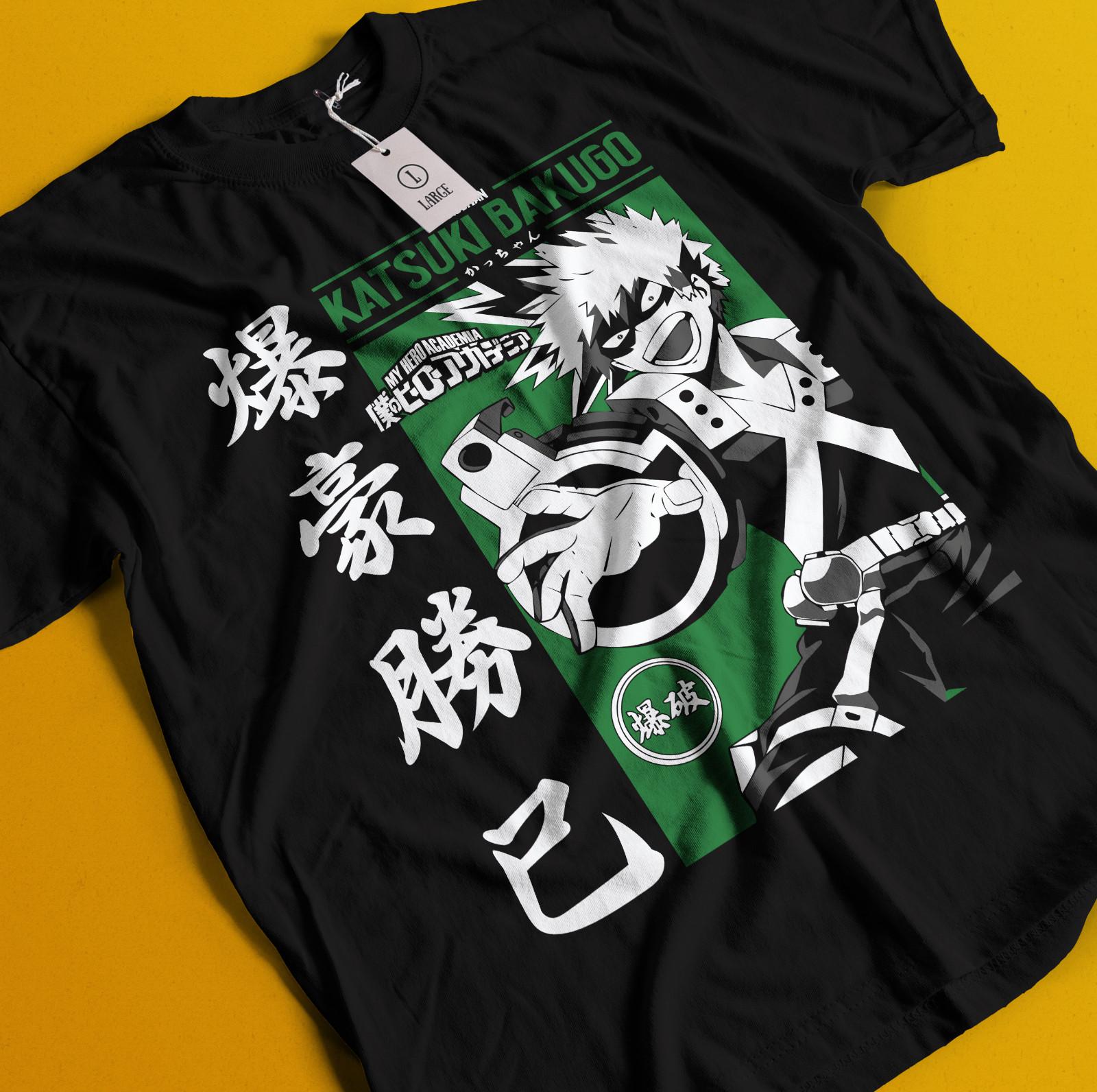 Bakugo Katsuki T-Shirt Mens Womens Tees Top My Hero Academia Deku Tee Anime Midoriya Dabi Shoto Shirt XL
Bakugo Katsuki T-Shirt Mens Womens Tees Top My Hero Academia Deku Tee Anime Midoriya Dabi Shoto Shirt XL