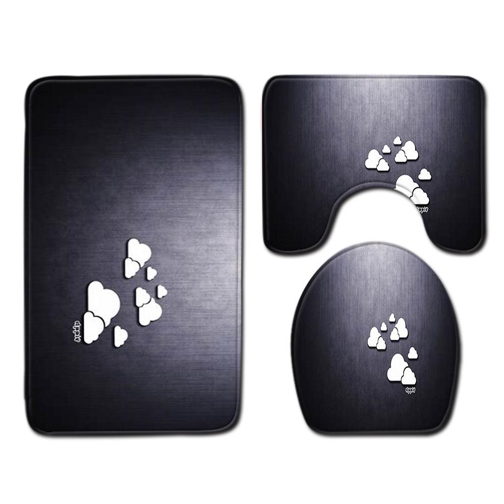 Stylish And Simple Toilet Floor Mat Three-Piece Bathroom 3-Piece Carpet Door Mat 45*75cm
Stylish And Simple Toilet Floor Mat Three-Piece Bathroom 3-Piece Carpet Door Mat 45*75cm