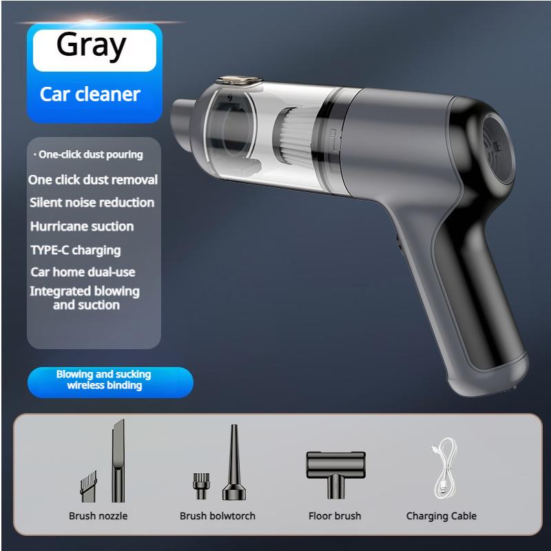 Portable Wireless Car Vacuum Cleaner Handheld Auto Dual Use 5200PA High Power Strong Powerful Air Blower Vacuum Cleaner Car серый
Portable Wireless Car Vacuum Cleaner Handheld Auto Dual Use 5200PA High Power Strong Powerful Air Blower Vacuum Cleaner Car серый