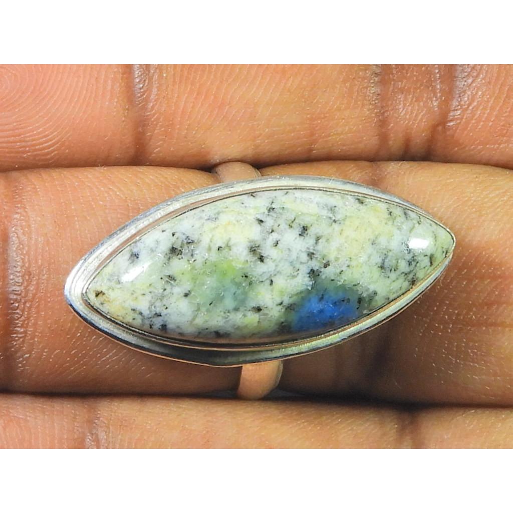Natural K2 Jasper Solid 925 Sterling Silver Handmade Marquise Ring Size US-7 MK-28
Natural K2 Jasper Solid 925 Sterling Silver Handmade Marquise Ring Size US-7 MK-28