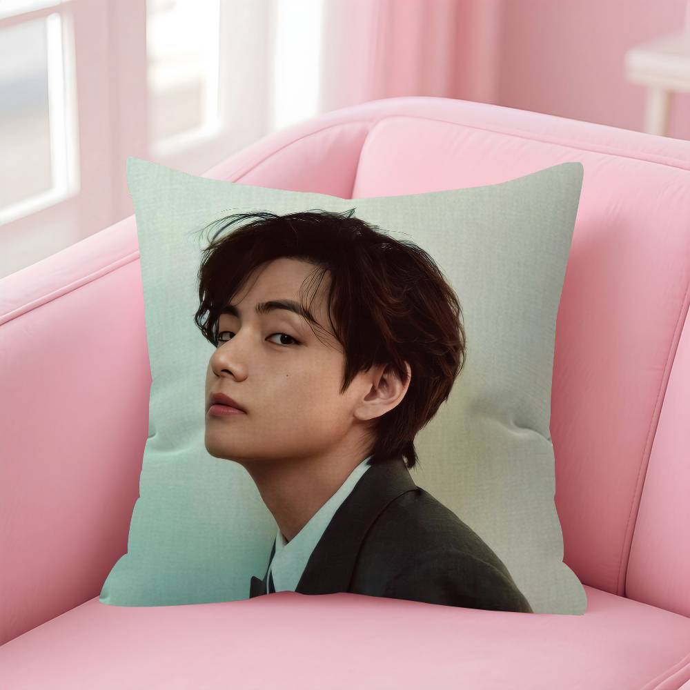 Singer Kim TtaeHyung Office Cushion Pillowcase Car Cushion Cover45X45CM Lumbar Pillowcase Sofa Pillowcover 30x30 cm
Singer Kim TtaeHyung Office Cushion Pillowcase Car Cushion Cover45X45CM Lumbar Pillowcase Sofa Pillowcover 30x30 cm
