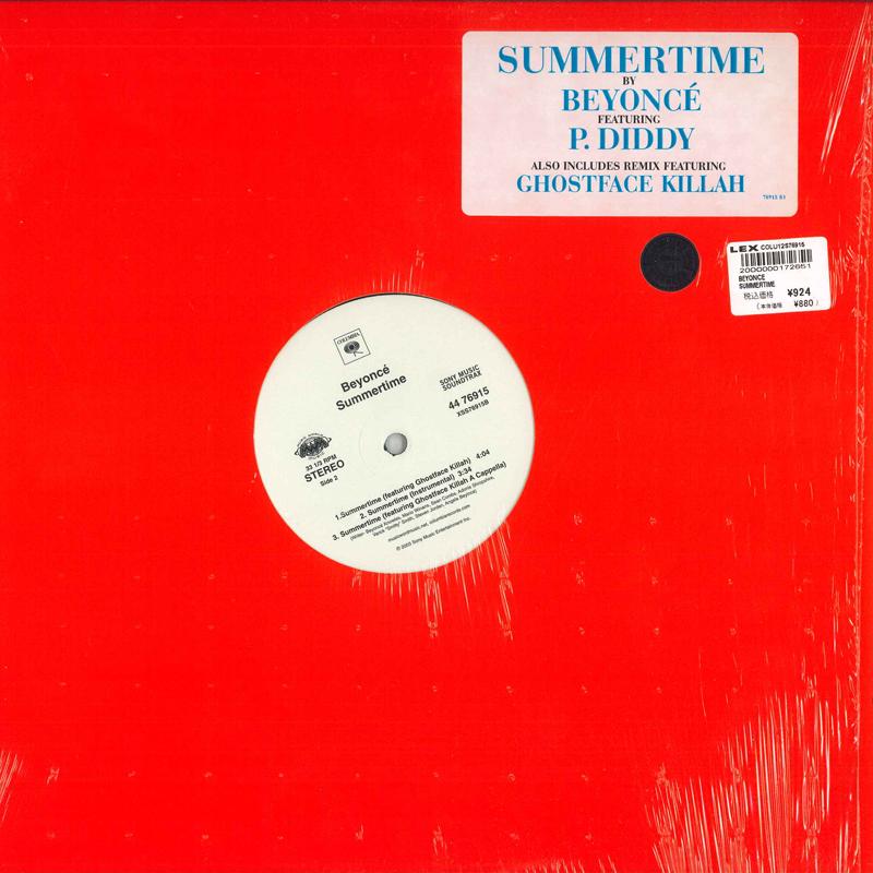 12inch Record BEYONC - Summertime 4476915 Columbia 2003 US Rap & Hip-Hop/R&B Used
12inch Record BEYONC - Summertime 4476915 Columbia 2003 US Rap & Hip-Hop/R&B Used