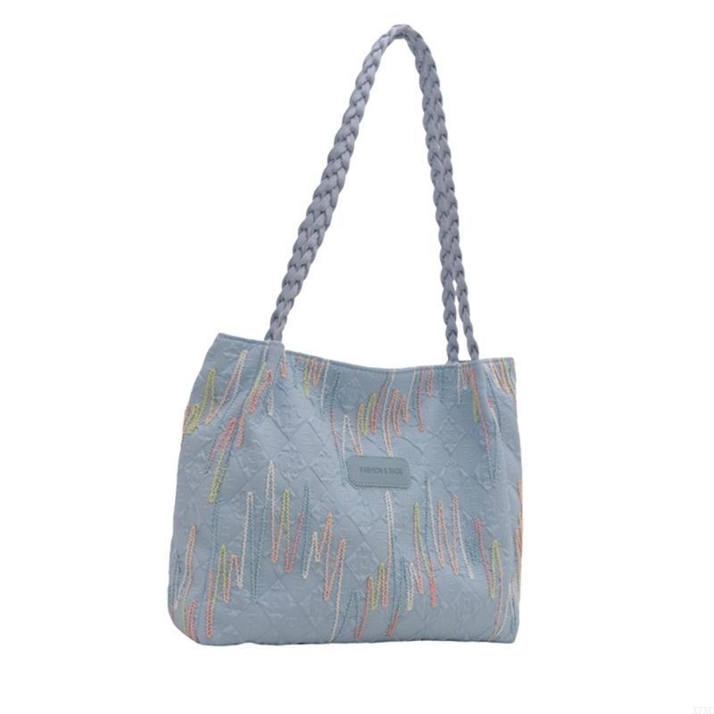 X7XC Student Handbag Large Capacity Nylon Shoulder Bag for Women Travel Shopping Bag No pendant синій
X7XC Student Handbag Large Capacity Nylon Shoulder Bag for Women Travel Shopping Bag No pendant синій