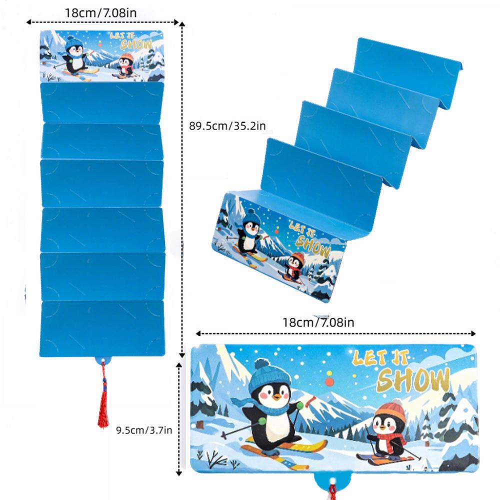 Christmas Surprise Money Holders 10 Slots Storage Box Christmas Cash Envelopes For Neighbor Children Adults Friends Teacher синій
Christmas Surprise Money Holders 10 Slots Storage Box Christmas Cash Envelopes For Neighbor Children Adults Friends Teacher синій